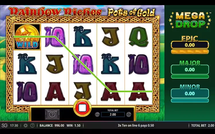 Rainbow Riches Even More Pots of Gold Screenshot 1